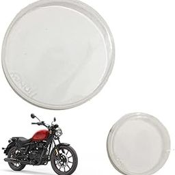 Dhe Best Bike Dashboard Screen Protector Speedometer Cover/Cap and Petrol Tank Cover Set of 2 Compatible with Roal Enfield Meteor 350-image-26