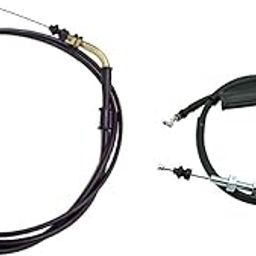 Road Religion Accelerator & Clutch Cable Set (2 Pcs) for KTM RC 390, RC 200, RC 125, Vitpilen 250 – Smooth Throttle & Clutch Performance | Compatible with BS6 Models-image-1