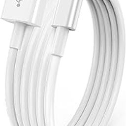 JGD Fast iPhone Charger Cable, Apple Lightning to USB Cable Cord, 2.4A Fast Charging, Apple Phone Long Chargers for iPhone 14/13/12/11/ X/XS/XR/8/7/6/SE Plus Pro Max Mini-picture-24