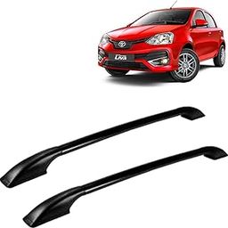 Vocado Exclusive Drill Free Roof Rails For Toyota Etios Liva (Black)-24