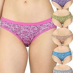 Iconic ME Floral Multicolor Cotton Panties Pack of 6-picture-47