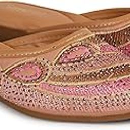 Embellished Slip-On Mules for Women – Stylish and Comfortable Ethnic Footwear-24