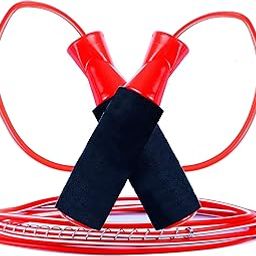 ARTINO Fitness Red Jumping Skipping Rope for Gym Training, Exercise and Workout Ball Bearing Skipping Rope-picture-27