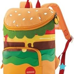 Coodle 2.O Burger Brown Backpack for 4 to 6 Year Kids.-picture-56