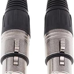 bnf® 2x2 Pieces Metal 4Pin/4P XLR Connector Plug Female Audio Microphone Connector-image-74