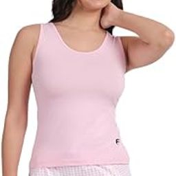 Women's Cotton Stylish Sports Tank Top Girls U-Neck Causal Cami/Yoga, Exercise, Workout Slip/Ladies Sports Camisole-image-74