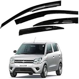 Car Side Window Door Visor Rain Guard ABS Flexible Plastic Non Breakable for New Wagonr 2019 Onwards-picture-15