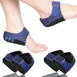 CETAPLAST 2 Pieces Plantar Fasciitis Heel Protectors and Gel Heel Cups – Premium Heel Pads for Women and Men to Relieve Heel Spur Pain, Achilles Tendonitis, and Cracked Heels; Shock-Absorbing Heel Inserts for Shoes with Superior Cushion Support -2 Pieces (Blue, L (41-45))-image-79