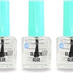 [Ear Lobe & Accessories] Eye Makeup Glitter/Shimmer Glue with Precision Applicator | Clear, (15ml)-image-25