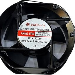 FM17250A2HSL 220-240V AC 0.23A FAN 6 Inches for General Purpose UPS Cooling Industry Welding Machines Ventilation Industry 172 * 150MM-23