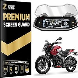 Spartan Shield Digital Meter Screen Protector Foil For BAJAJ PULSAR NS200 2024 || 9H Instrument Cluster Protector || NS 200 Bike Display Console Accessory | Scratch Cover 200NS [Not Tempered Glass]-picture-12