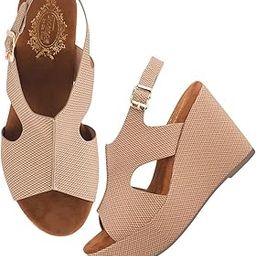 Women & Girls Peep Toe Wedges-picture-39