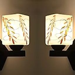 Mahganya Industries Designer Home Decorative Modern Wall lamp for Living Room, Bedside, Bedroom, Decorative Light for Indoor Application Without Bulb 001PACK of 2-image-106