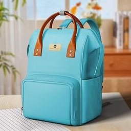 StarAndDaisy Diaper Bag for Mother Travel/Diaper Bags for Mom with Multi Compartments, Insulated Bottle Pockets, Waterproof, Water Resistent Oxford fabric, 24lt capacity - Blue-image-38