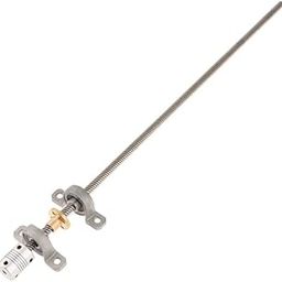 REES52 300mm 8mm T8 Lead Screw Set Lead Screw+ Copper Nut + Coupler + Pillow Bearing Block for 3D Printer-12
