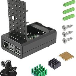 Dorhea Raspberry Pi 3 B+ Case Supporting Camera Installation with Heatsinks Case Holder for Raspberry Pi 3 Model B+,Raspberry Pi 3 Model B, Pi 2 Model B & Pi Model B+-15