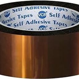 VCR kapton Tape 20mm / 0.80 inches Width - 33 Meters in Length - Amber Color - Pack of 1 Roll - Chemical Resistance, Suitable for Electronics Polyimide, 3D printers and High-Temperature.-picture-29