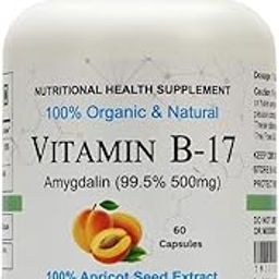 WELLNESS EXTRACT Asterveda Vitamin B17 Amygdalin 99.5% Apricot Extract Organic Natural -60 Capsules-image-77
