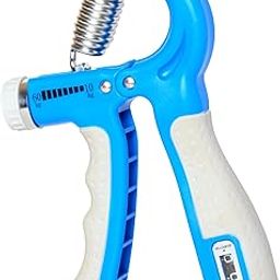 Hykes Weight Adjustable Resistance (10 KG - 60 KG) Hand Grip Strengthener, Hand Gripper With Counter for Men & Women Gym Workout Hand Exercise Equipment for Forearm Exercise, Finger Exercise (Blue)-image-64