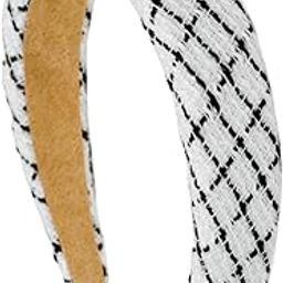 F DREAM Headbands for Women Soft Solid Thick Wide Solid Color Hair Hoop Hairbands's Fashion Hair Accessories(White)-23