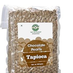 Tea Planet Tapioca Pearls – Chewy Treat for Bubble Tea, Desserts, and More | Classic & Trending Flavors | Instant & Easy Preparation | Vegan-Friendly, Non-GMO, Multiple Pack Sizes (500gms, Chocolate)-image-34