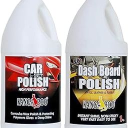 Kangaroo® CAR POLISH (CARNAUBA WAX) 1 Kg + DASHBOARD POLISH (HIGH GLOSS) 1 Kg + 2 FOAM APPLICATORS-image-52