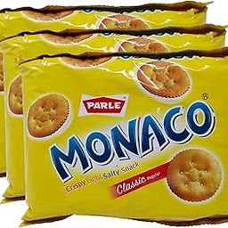 More Combo - Parle Monaco Salted Biscuits Classic Regular, 200g (Pack of 3) Promo Pack-image-31