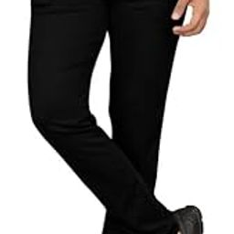 Men's Solid Lycra Stretchable Fabric Formal Trousers Pants for Wedding Party Office & Formal Occasions-picture-34