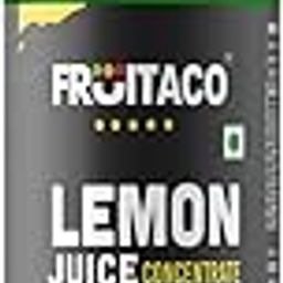 Fruitaco Yellow Lemon Juice Concentrate 500ml | Equivalent to 50 Natural Lemons | Pocket Bottle Hassle-Free | Ideal for Daily Use in Cooking & Beverages | High in Vitamin C (Pack of 1)-20