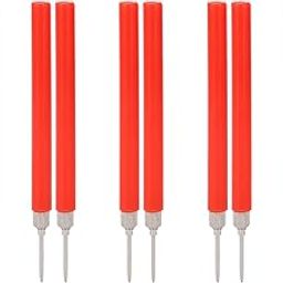 UniMarket® Test Needle, J.30015 Multimeter Probes 4mm Outlet Hole Screw Connection Solderless for Routine Circuit Testing for Voltage Testing red-20