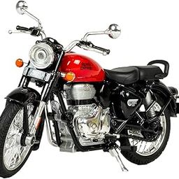 CENTY Toys Royal Enfield 1:15 Scale Diecast Motorcycle Model Toy, Pull Back Action, Bullet Bike Detacheble Parts with 3 Colored Fuel Tank, Miniature Replica for Collectors & Kids Age 3+ Years-27
