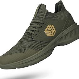 Mens Slip On Walking Shoes Non Slip Running Shoes Breathable Workout Shoes Lightweight Gym Sneakers-27