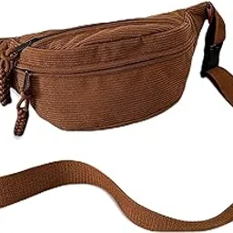 kraptick Cross-Body Waist Bag - Waterproof Waist Bag, Multi-Functional Running Waist Belt for Travel and Hiking, Men's Waist Pouch, Ideal for Outdoor Adventures and Everyday Use (Dark Brown)-picture-28
