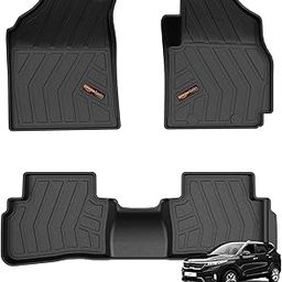 Amazon Basics – 5D Car Floor Mats for Kia Seltos (Aug 2019–Present) | All-Weather Floor Liners | Virgin Polymer | Precision Fit-14