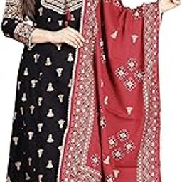 Women's Printed Kurta Palazzo And Dupatta Set-picture-23