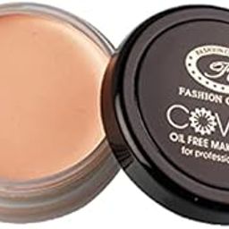 Fashion Colour Cover Up Cream Make Up Base, HD Coverage II Long Lasting, 12g (Shade 01)-picture-52