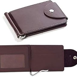 3nh Pack of 1 Money Clips for Men (Color : Brown, Size: Standard Size, Material: Polyurethane)-24