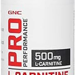 GNC Pro Performance L-Carnitine Tablets - 500mg | 60 Veg Tablets | Facilitates Fat Metabolism & Muscle Recovery | Aids Weight Loss & Management | Boosts Energy & Supports Heart Heart | USA Formulated-12