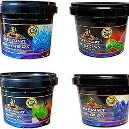 Premium Herbal Flavor Brain-O-Freeze, Double Apple, Zafran Pan, Blueberry 100G In Each Pack (Pack of 4) (100% Nicotine and Tobacco Free)-image-47