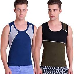 Men Titanic Designer Gym Vest (Pack of 2)-image-95