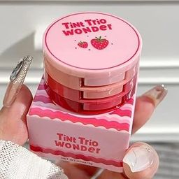 Tint Trio Wonder 3 in 1 Lip & Cheek Cream Tint-image-86