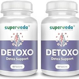 Superveda Detoxo - Full Body Detox Supplement | Full Body Ayurvedic Cleanser | Supports Digestion, Metabolism | Maintains Body's Electrolyte Balance - 120 Tablets (Pack of 2)-17