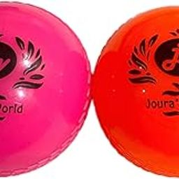 Joura's World Wind Ball Cricket Ball - Size: Standard (Pack of 2, Pink & Orange)-image-73