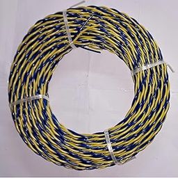 23/76 Flexible Double Core Electrical Twisted Copper Wire (Blue & Yellow)-picture-15
