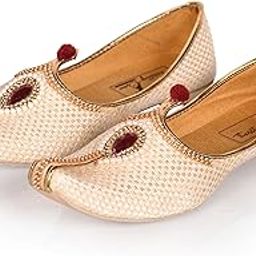 Ivory Royal Pearl Embellished Handcrafted Jutti-image-93
