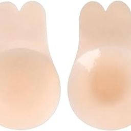 Push Up Silicone Breast Lift Nipple Covers Adhesive Reusable Sticky Bra Invisible Pasties Petals for Women Nude-image-48
