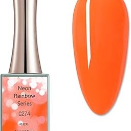 CANNI 16ml Gel Large Bottle Neon Rainbow Series Gel nail polish shining color gel Soak off Varnish Need UV Light to Cure the VU Gel Polish C274-image-65