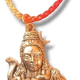 Lord Shiv Mahadev Bholenath Locket With Cotton Dori Pendant for Men and Women-image-46