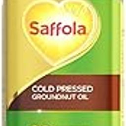 Saffola Cold Pressed Groundnut Oil | 100% Cold Pressed Groundnut Oil | Helps Lower Cholesterol, Goodness of Omega 6 & Authentic Seed Flavour | 1L Pet Bottle-image-13