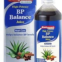 Baidyanath BP Balance Juice - 1L| Ayurvedic Blood Pressure Support with Arjun, Aloe Vera, Ashoka, Salai Guggul, Harad & Dalchini | Promotes Heart Health, Circulation & Overall Wellness-image-3